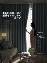 モリス柄遮光カーテン【フレンチロマンティック・子供部屋・シェニール製】