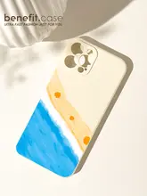 スマホケース iPhone対応 16 15 14 13 12 11 XS Max XR スイカ柄 ソフト TPU フルカバー シンプル おしゃれ 夏 リゾート