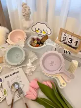 法式オリジナルペット用陶器皿【犬用・猫用・防倒設計】