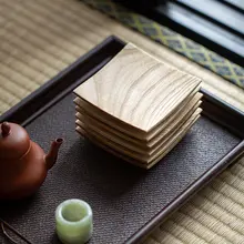 和風天然木製コースター【耐熱・おしゃれなデザイン】