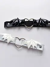 原宿風ロリータ文化 パンクゴシックウィングレッグバンド【大腿用・ユニークアクセサリー】