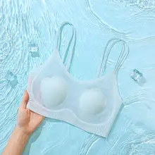 猫爪カップの大きな胸を美しく見せるブラジャー【夏用・薄手・快適・ノンワイヤー】