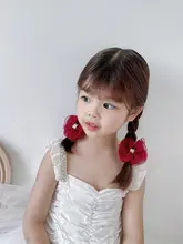 華やかなデザインの子供用バタフライリボンヘアクリップ【女児用・甘美なアクセサリー】