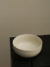 モダンなデザインの大容量陶器スープボウル【一人用・食卓用】