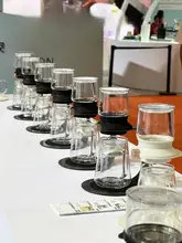 モダンガラス製茶器【中式デザイン・花茶や冷萃コーヒー用・ドリップ式】