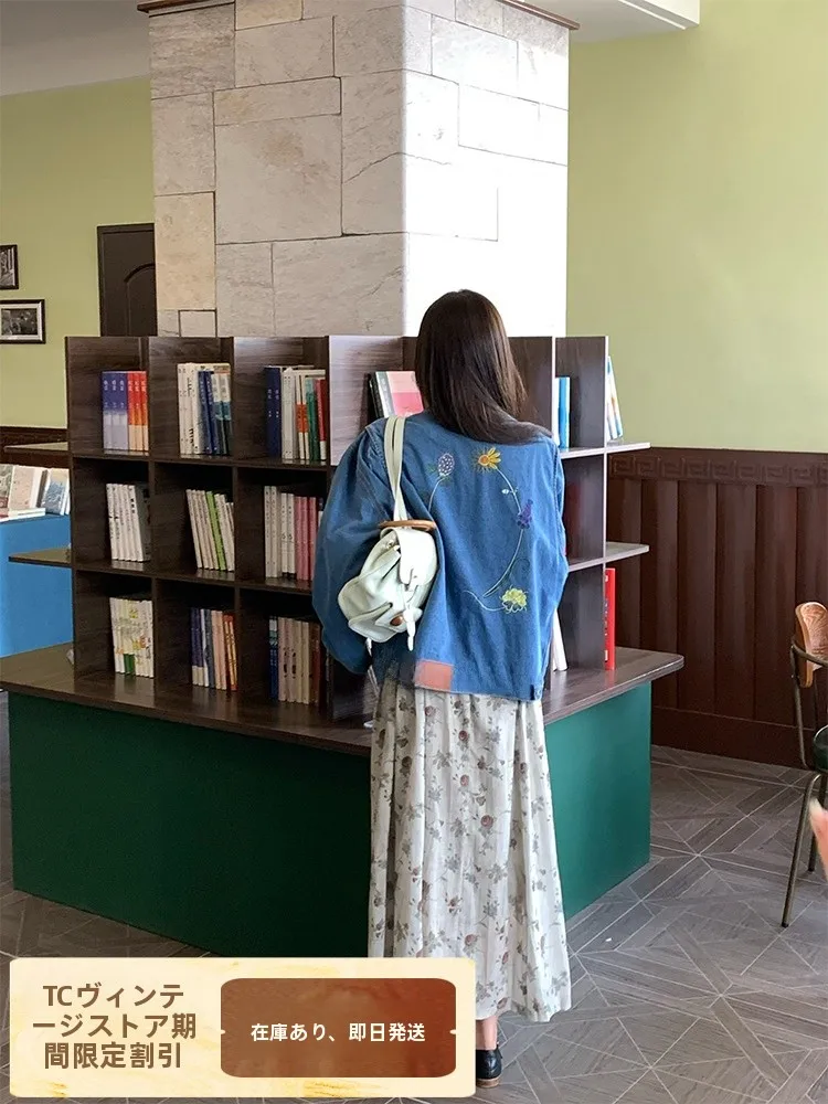 デニムジャケットをどう選ぶ？通勤風のゆったりスタイルに最適な復古刺繍ジャケットの選び方