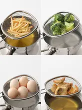 304ステンレス製 流水用すくい網【キッチン用・揚げ物・茹でる用】