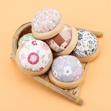 手作り十字刺繍用針収納ポーチ【可愛い和風デザイン・木製底】