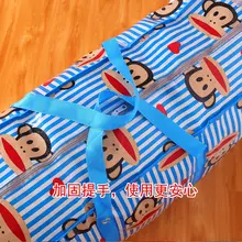 衣類・布団用収納袋【整理整頓・編み込みデザイン・移動用】