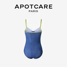 APOTCARE 保守的なデザインのセクシーなバックオープン水着【オシャレなビーチリゾート用・女性用】