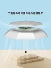 自動開閉式UVカット日傘【二重層・コンパクト・晴雨兼用・女性用】