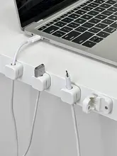 マグネット式ケーブルホルダー【デスク用・壁掛け・スマホ充電ケーブル収納】