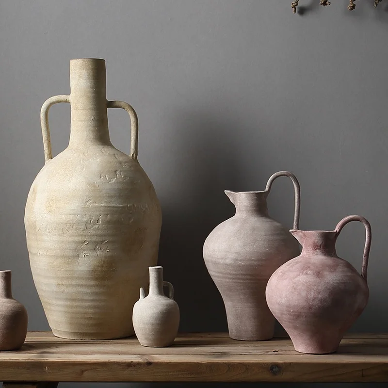 韓国インテリアを再現｜カフェ風部屋の作り方　完全ガイド　侘寂風陶器花器の配置術