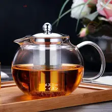 耐熱ガラス茶器【フィルター付き・厚手・紅茶・家庭用】