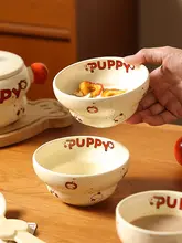 高級感ある日本式陶器の丼【フタ付き・ダブルハンドル・かわいいデザイン】