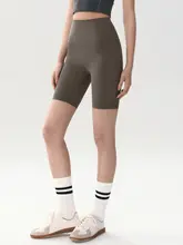 MITAOGIRL ウィメンズハイウェストランニングショートパンツ【速乾・フィットネス・ヨガ用】