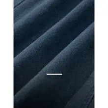 ブルーのフィットコットンストレートジーンズ【メンズ・ワイドパンツ】