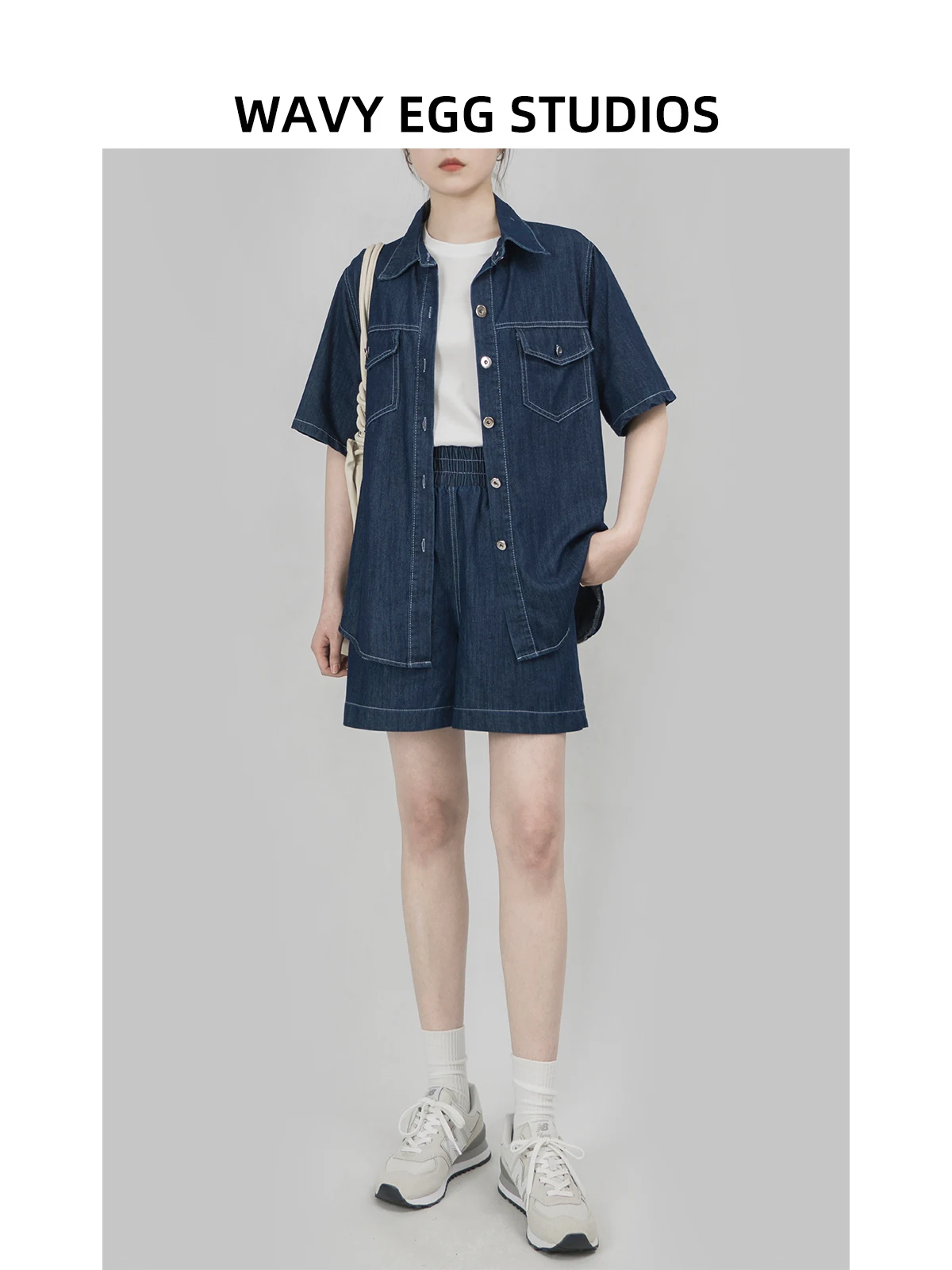 白シャツとデニムのバランスを取るには？この1着で解決できる夏のコーデの悩み