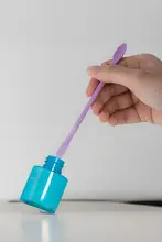 化粧品用シリコンスプーン【ミニダブルヘッド・クリーム/ローション用】