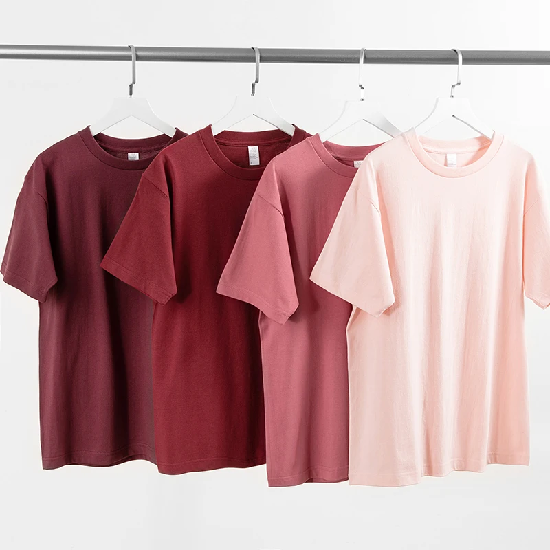 モランディカラーの純棉半袖Tシャツ：コットン100％で実現する親肤性と通気性