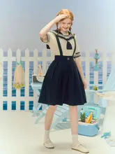 オリジナルデザインのJK制服【夏用・かわいい・学院風】（セットアップ対応）