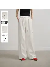 オレンジデザインのリバーシブル作業パンツ【ウエストゴム・楽々フィット】