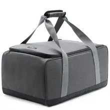 豪華なアウトドアピクニックバッグと防水調理器具【キャンプ用・持ち運びに便利・ティーセット収納】（セットアップ対応）
