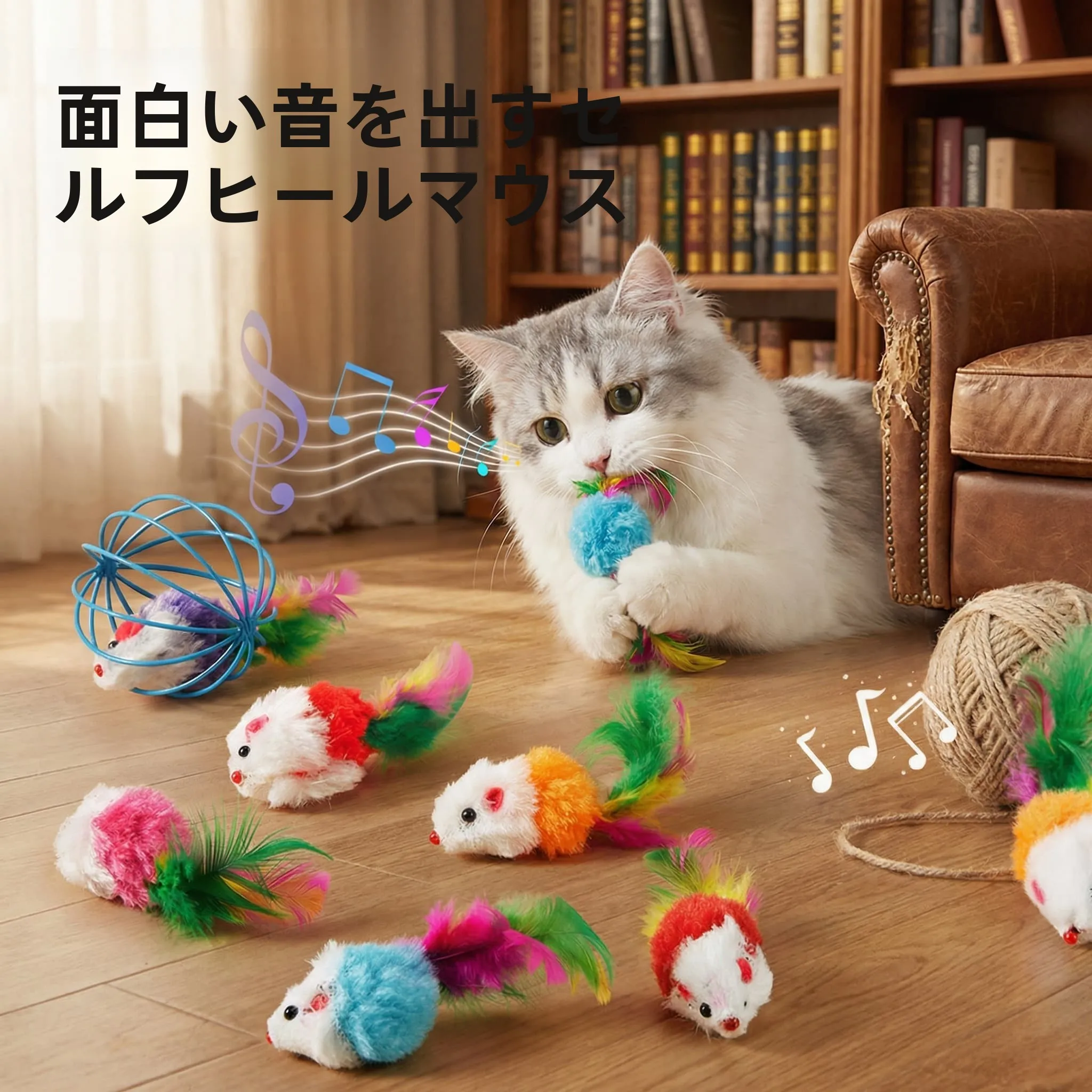 猫が中指をかき鳴らすのはなぜ？リアルなネズミおもちゃが解決する、猫のストレスと遊びのバランス