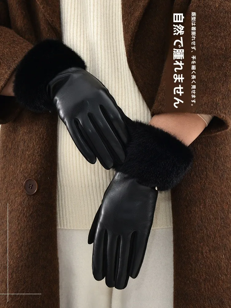 冬用防風・防滑・保温毛口皮手袋　バイク用の実用性と選定基準