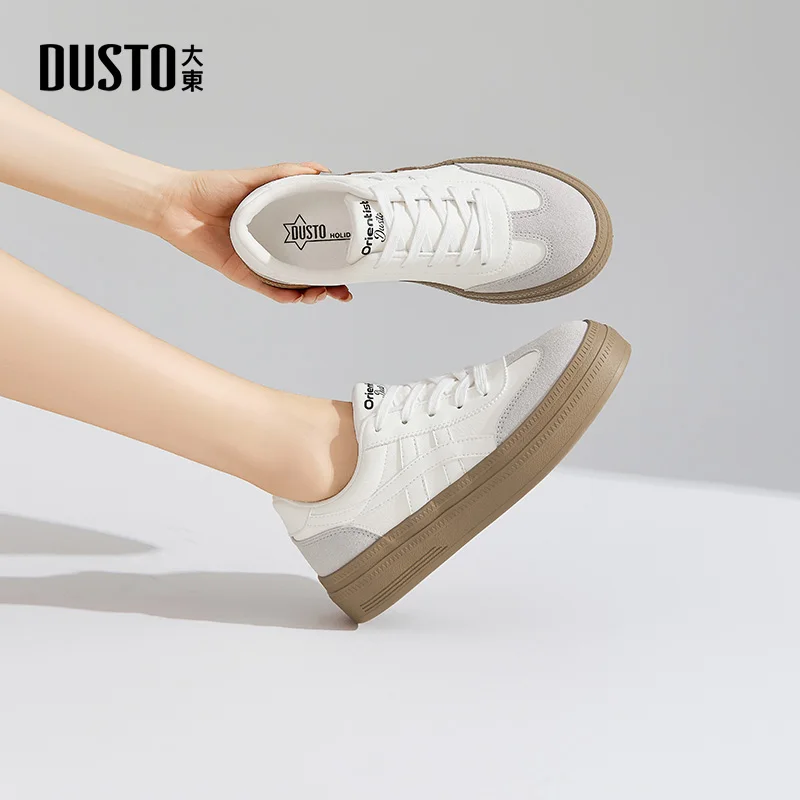 夏用カジュアルフットウェア：DUSTOのヴィンテージ風キャンパーシューズはどんな使い方か