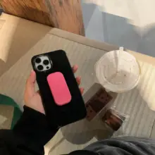 可愛いデザインのiPhoneケース【柔らかい素材・シンプルスタイル・プルタブ付き・iPhone対応】