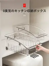 透明 アクリル 収納ケース キッチン デスク 小物 お菓子 整理 バスケット