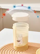 キッチン用密封調味料ボトル【コーンスターチ・白砂糖・塩・収納容器】
