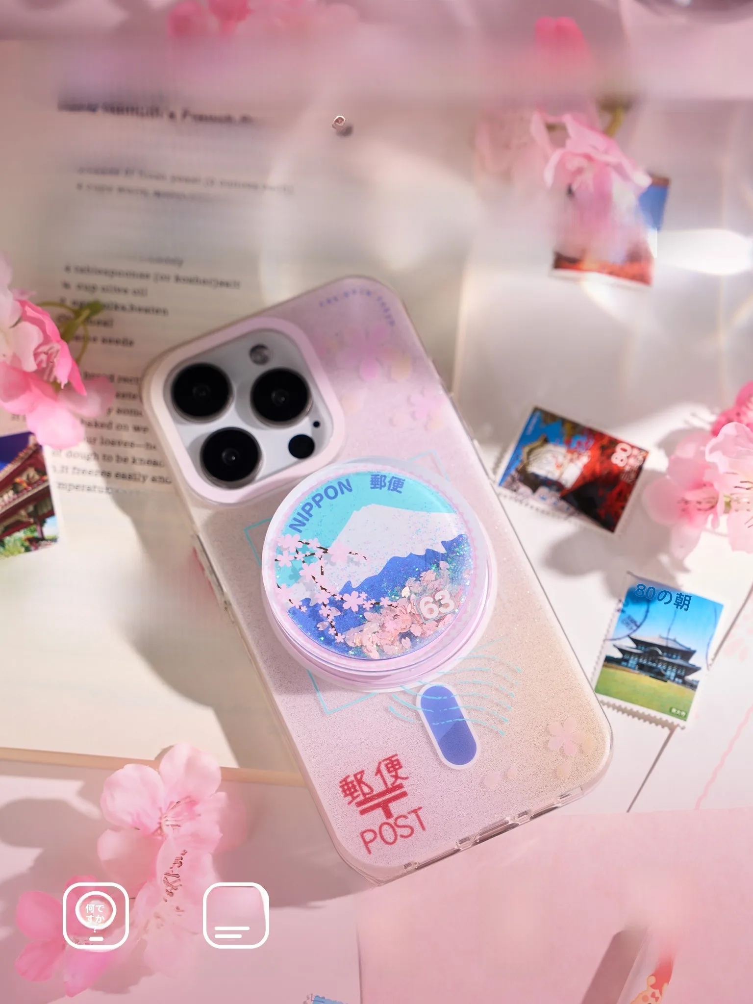 壳空间磁吸式スマホスタンド：無接着剤設計で安定性と軽量性を実現