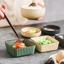 小皿 陶器 家庭用 アメリカン スタイル 精巧なスナック皿