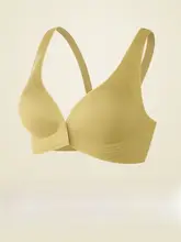 極上の柔らかさ 無鋼線 フロントホックブラジャー【小胸用・寄せ上げ・美背設計】