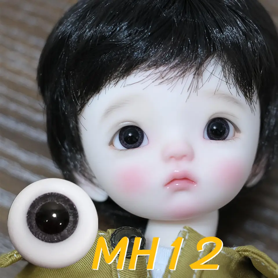 BJDドール用 ガラスアイ【MHシリーズ・様々なサイズ】