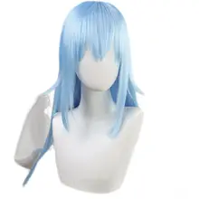 リムルコスプレウィッグ【ショートヘア・ロングヘア】（セットアップ対応）