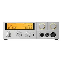 高品質デスクトップDAC＆ヘッドフォンアンプ【フロントパネル一体型・ハイファイ音質】