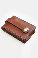 手作り本革製 メンズキーケース【ヴィンテージスタイル・プルアウト式・ショートタイプ】