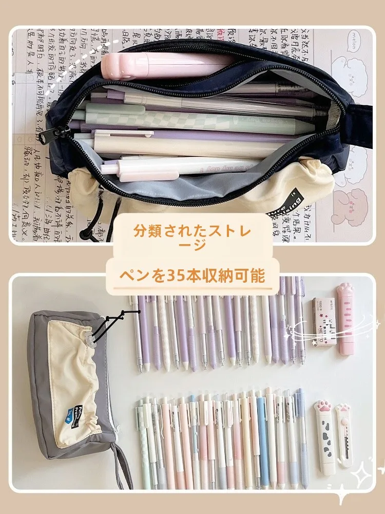 ヴィンテージ風ペンケース：中学生男子向けのシンプルで実用的な文房具入れ