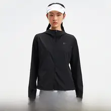 Xtep アスリート向け レディース マウンテンパーカー【カジュアルデザイン・フード付き】