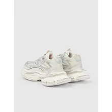 通勤用 メンズレ  トロスタイル スニーカー【ヴィンテージ風・擦り切れデザイン】