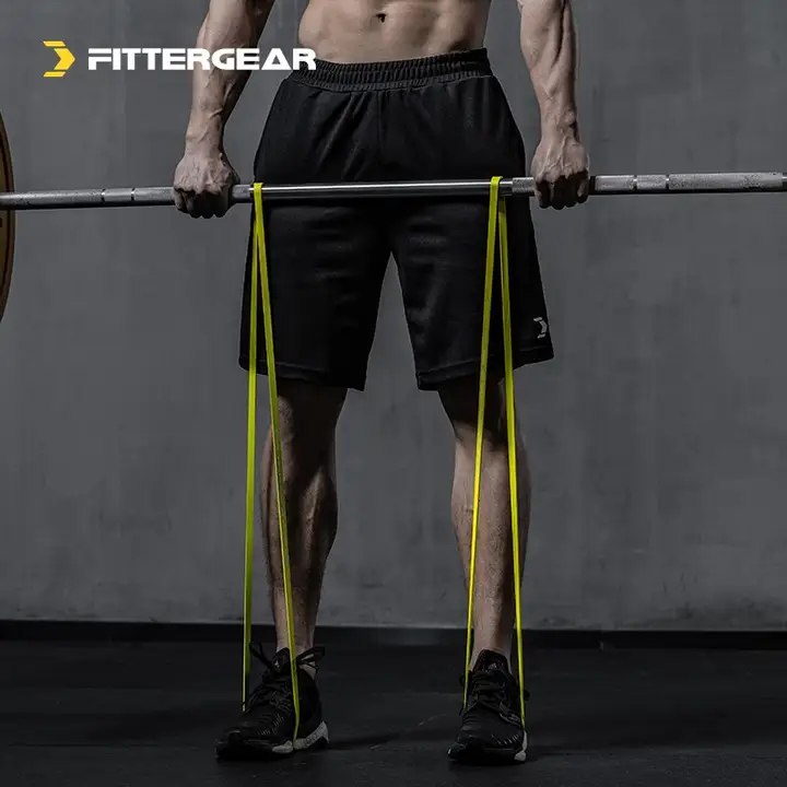 FitterGear フィットネス用トレーニングバンド【室内用・弾力性・補助器具】