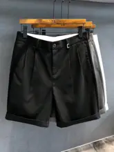 純綿の快適で軽い白いカジュアルショーツ男性用