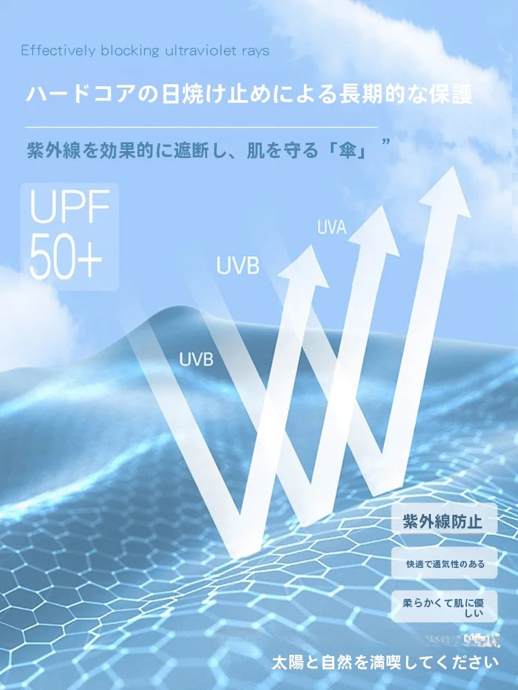 涼感素材の通気性UVカットパーカー：春夏に最適なフィット感とUPF50+機能