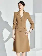 女性用 カジュアルビジネススーツ ワンピース【高級感・防シワ・通勤対応】（セットアップ対応）