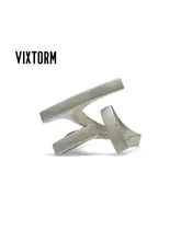 VIXTORM 幻の浮遊リング【現代ゴシックデザイン・S990スターリングシルバー】
