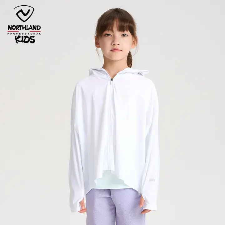 子供用 UVカット アイスシルク 日焼け防止シャツ【夏用・涼感・長袖】