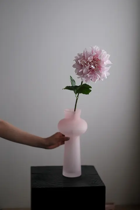 ダリア リビング 装飾 品 高級 シルクフラワー フェイクフラワー アレンジメント 花瓶 生け花 テーブル